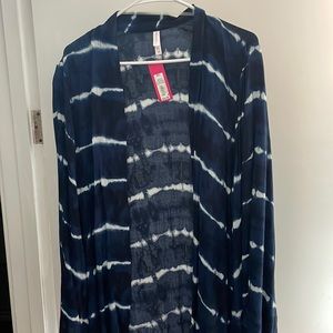 Blue Tie-dye Sweater (with tags)